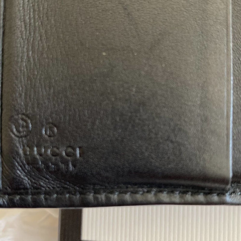 GUCCI Bifold Wallet Men''s GG - Picture 6 of 6